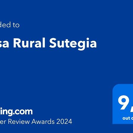 Casa Rural Sutegia Ziga المظهر الخارجي الصورة