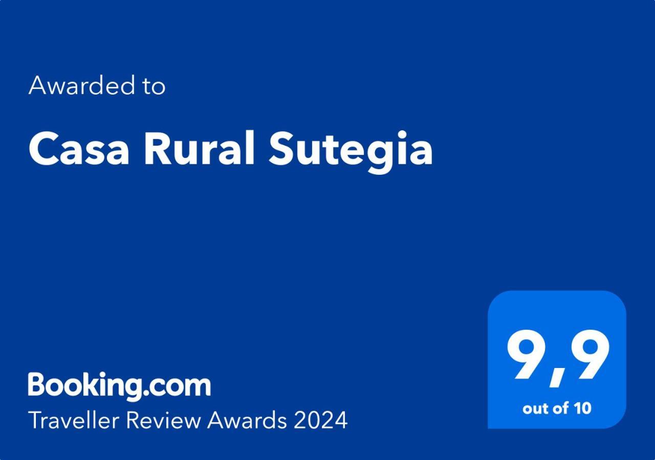 Casa Rural Sutegia Ziga المظهر الخارجي الصورة
